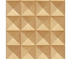 Dutch Dutch Beaux Arts 3D Effect Brons Behang BA220063