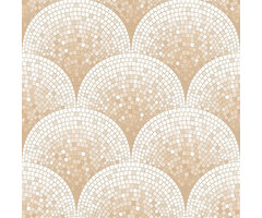 Dutch Dutch Beaux Arts II Tile Effect Rose Gold Behang BA220043