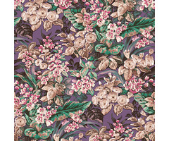 Dutch Dutch Wallcovering Beaux Arts II Floral Purple Behang BA220024