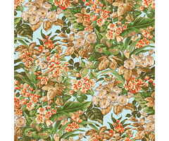 Dutch Dutch Beaux Arts II Floral Blue Behang BA220022