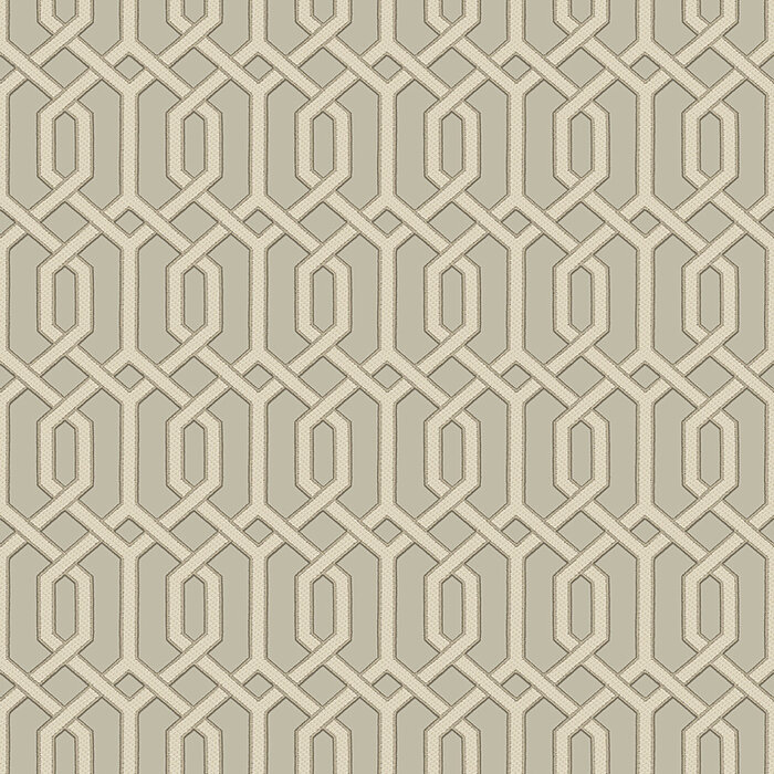 Dutch Dutch Beaux Arts II Grey Geometric Behang BA220015