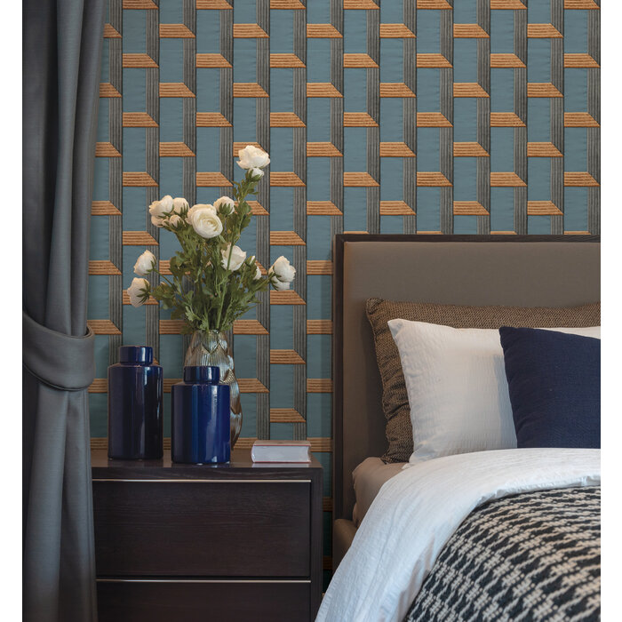 Dutch Dutch Wallstitch behang DE120076