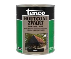 Tenco Tenco Houtcoat Zwart Mat