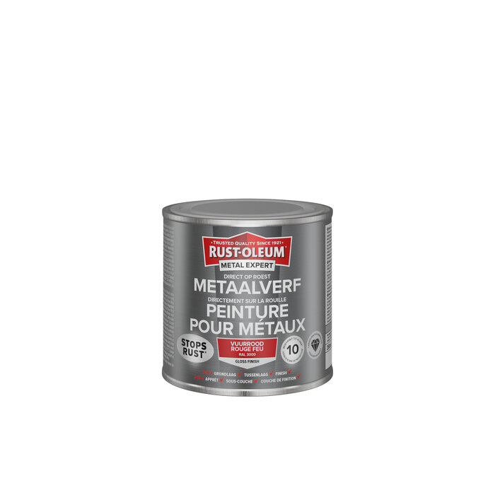 Rust-oleum Rust-Oleum Metaalverf Hoogglans 250 ml (terpentine