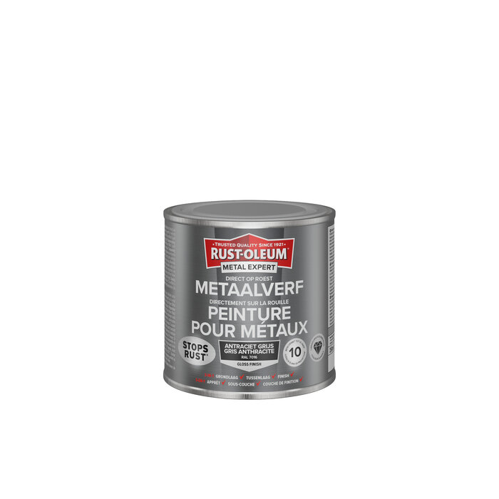 Rust-oleum Rust-Oleum Metaalverf Hoogglans 250 ml (terpentine