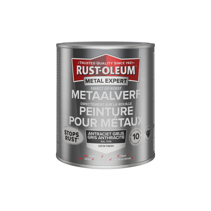 Rust-oleum Rust-Oleum Metaalverf  Zijdeglans 750 ml (terpentine)