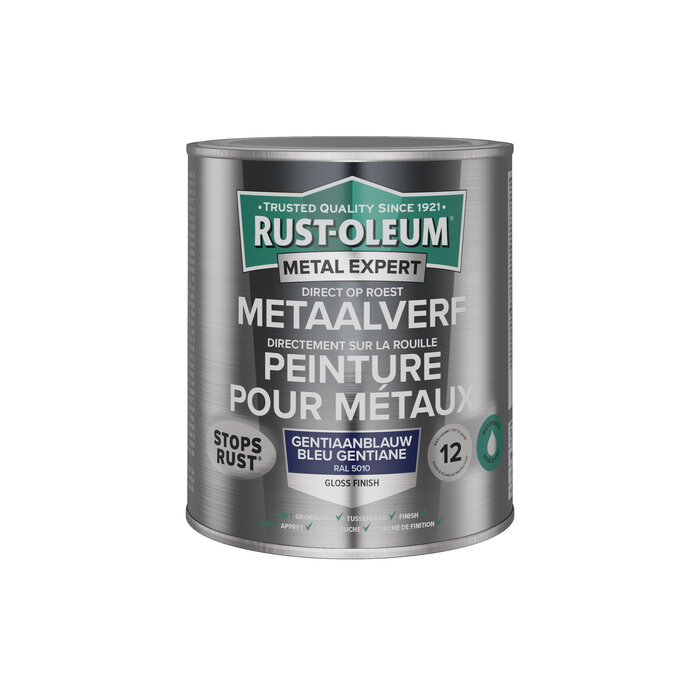 Rust-oleum Rust-Oleum Metaalverf Hoogglans 750 ml (Waterbasis)