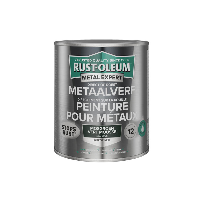 Rust-oleum Rust-Oleum Metaalverf Hoogglans 750 ml (Waterbasis)