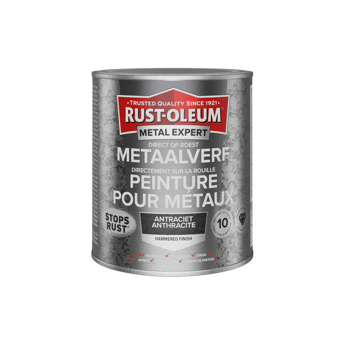 Rust-oleum Rust-Oleum Metaalverf  750 ml Hamerslag (terpentine)