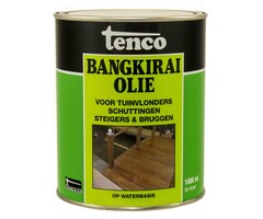 Tenco Tenco Bangkirai Olie Transparant