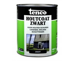 Tenco Tenco Houtcoat Zwart