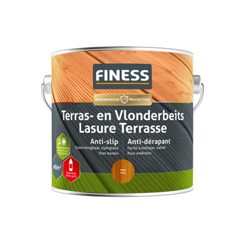 Finess Finess Terras-en Vlonderbeits Anti-slip (terpentinebasis)