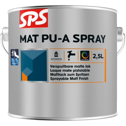 SPS  SPS Mat Pu-A Spray (Waterbasis)
