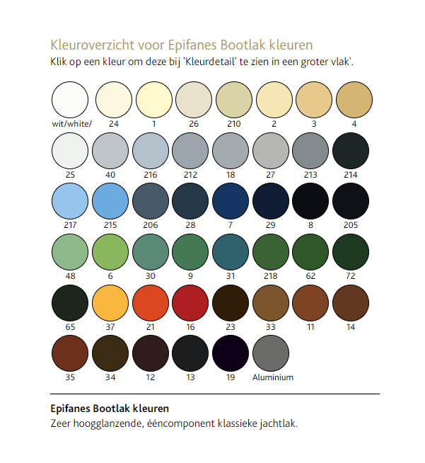 Epifanes Epifanes Bootlak 2 Liter (terpentinebasis)