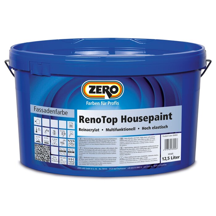 Zero-farbe ZERO RenoTop Housepaint (Buiten Muurverf)