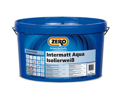 Zero-farbe ZERO Intermatt Aqua Isolierweiß