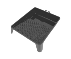 Verfbak kunststof zwart 20 x 22 cm