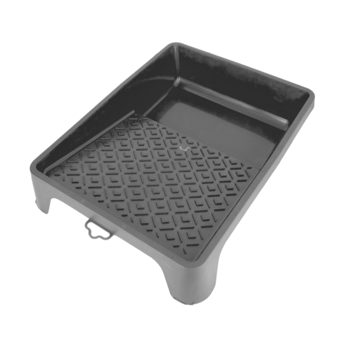 Verfbak kunststof zwart 24 x 32 cm