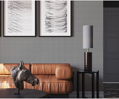 Change KT9779 Houndstooth black