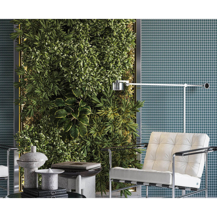 Change KT9779 Houndstooth teal