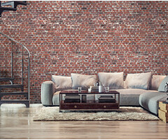 Mural Red Brick 159x280cm