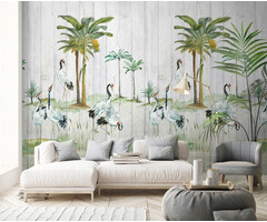 Mural Tropical Wood 159x280cm
