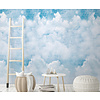 Mural Blue Clouds 159x280cm