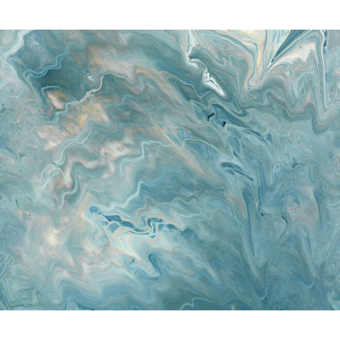 Mural Marble blauw 159x280cm
