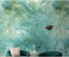 Mural Marble groen 159x280cm