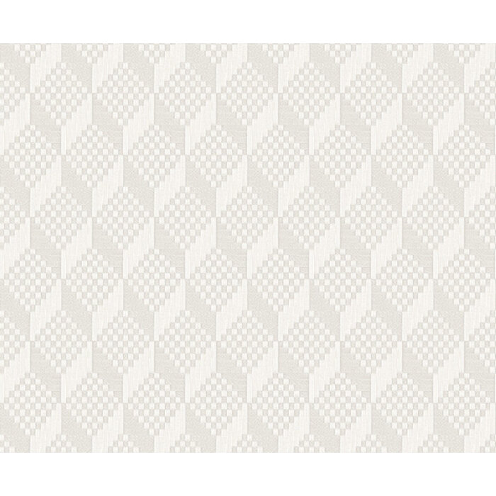 Grace - 3D stitched cube silver