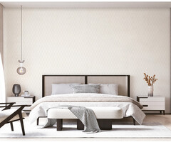 Grace - 3D stitched cube cream