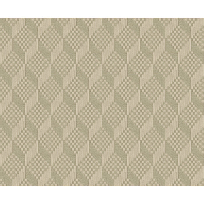 Grace - 3D stitched cube sage green