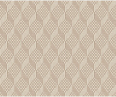 Grace - 3D stitched cube beige