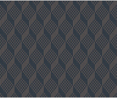 Grace - 3D stitched cube charcoal