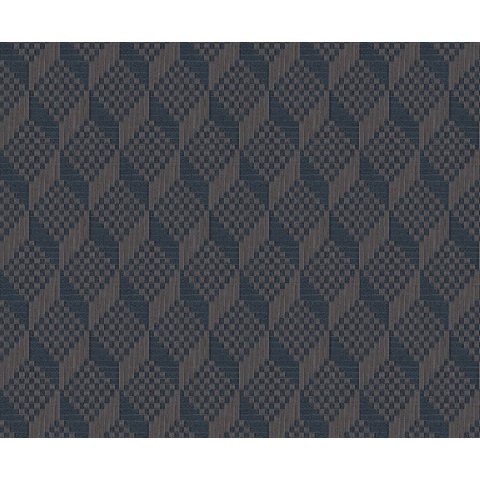 Grace - 3D stitched cube charcoal