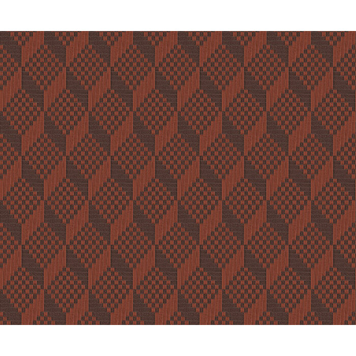 Grace - 3D stitched cube orange