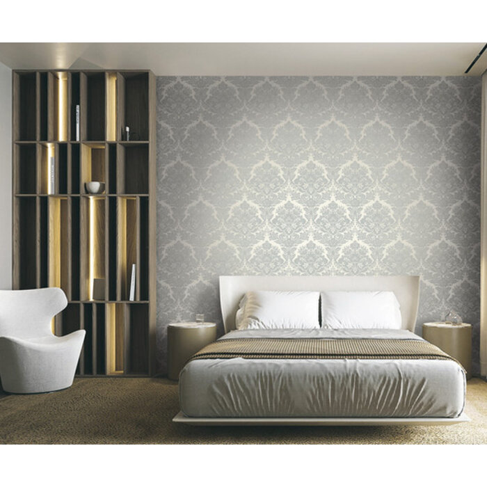 New Tekko - medaillon grijs/zilver 20005