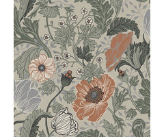 Fagelsang - Anemone White/lightgreen 33001