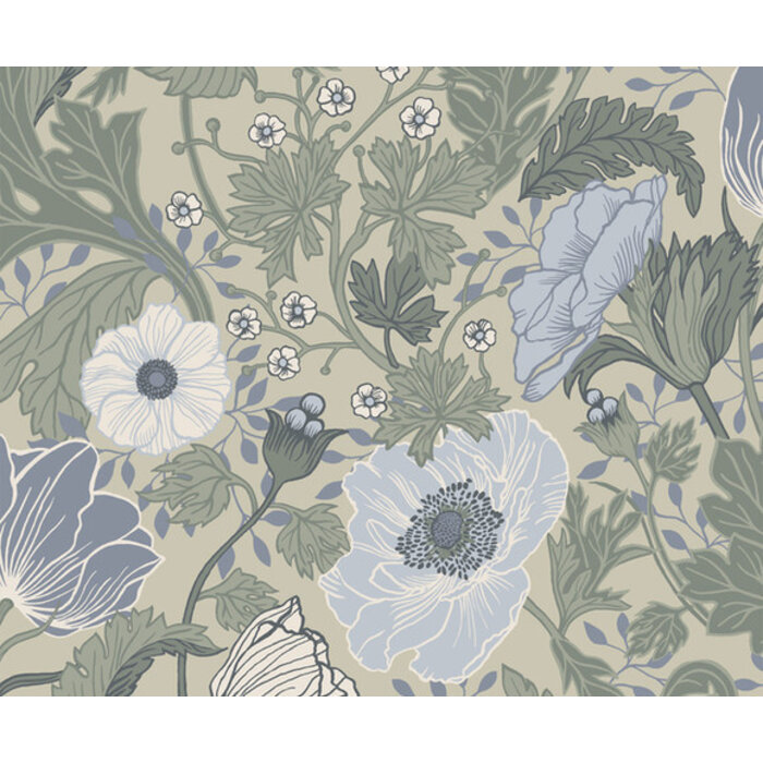 Fagelsang - Anemone Blue 34035