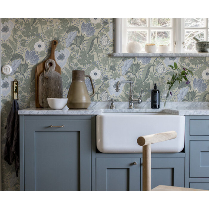 Fagelsang - Anemone Blue 34035