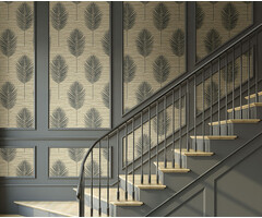 Inlay - Bali Fern Brown/Black BW70206