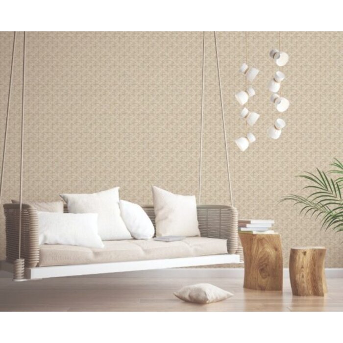 Behang ruitmotief G78290