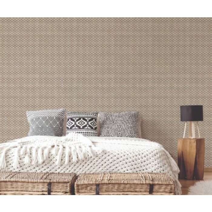 Behang rastermotief G78296