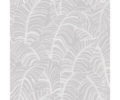 Behang met bladmotief G78298