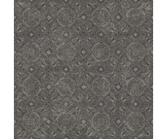 Behang met metallic cirkels en ruiten G78316