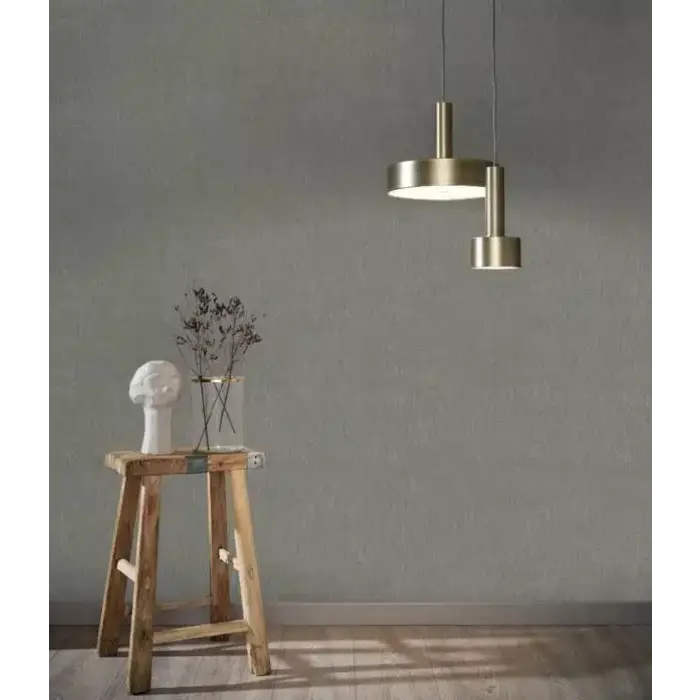 Behang met linnen look 33330