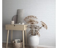 Behang met linnen look 33324