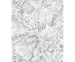 Behang met grote bladeren 33308