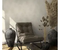 Behang met beton stuc look 34191