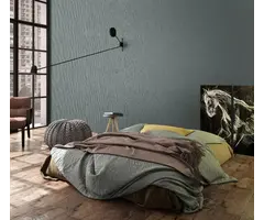 Behang met linnenlook 34181